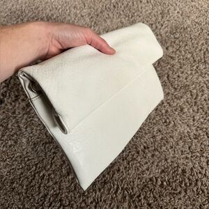 Elegant White Clutch Bag